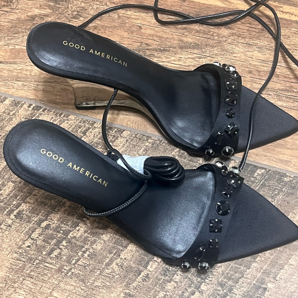 Good American Black Women's Heels